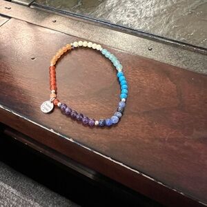 Cristy Cali Chakra Harmony Signature Stretchy Bracelet- 8 inches